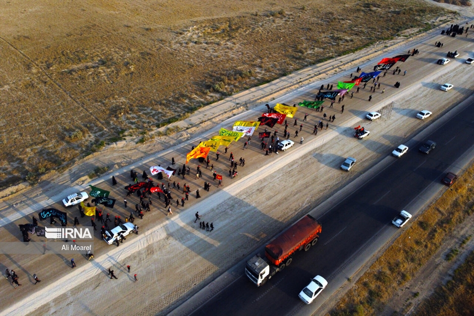 حرکت کاروان «عشاق الحسین» به سمت کربلای معلی