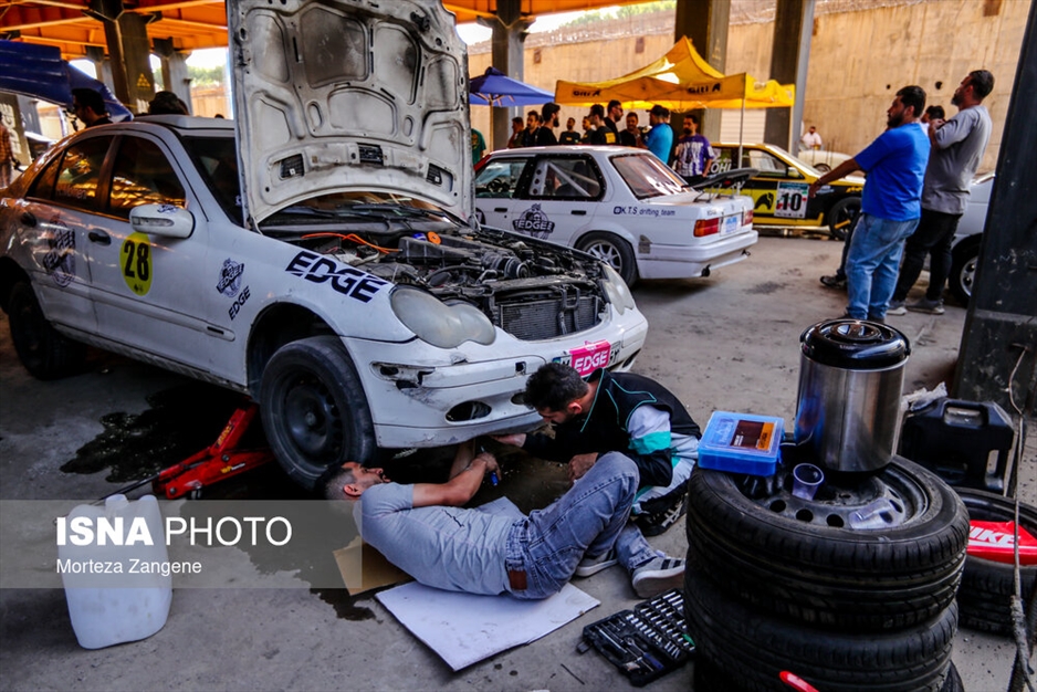 رقابت کار پارک دریفت در فضای شهری