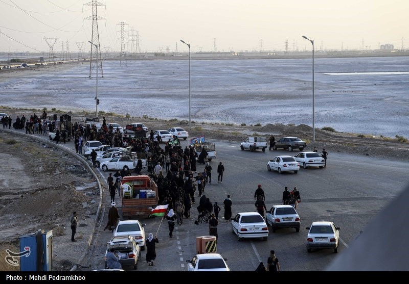 کاروان پیاده‌روی اربعین عشاق الحسین رامشیر