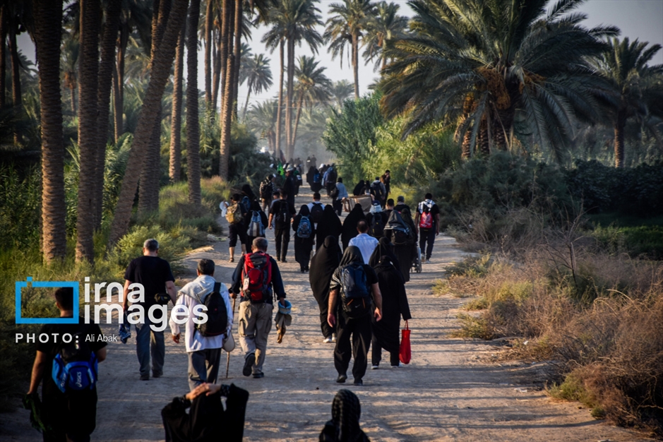 پیاده روی اربعین- مسیر طریق العلما