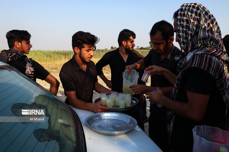 حرکت کاروان «عشاق الحسین» به سمت کربلای معلی