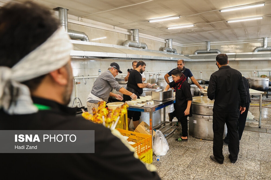 پخت و آماده سازی غذا در مرز چذابه