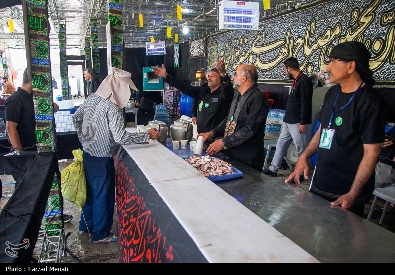 زایران اربعین حسینی در مرز خسروی