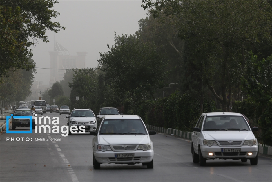 گردو غبار در مشهد