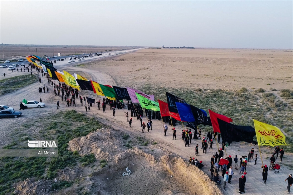 حرکت کاروان «عشاق الحسین» به سمت کربلای معلی