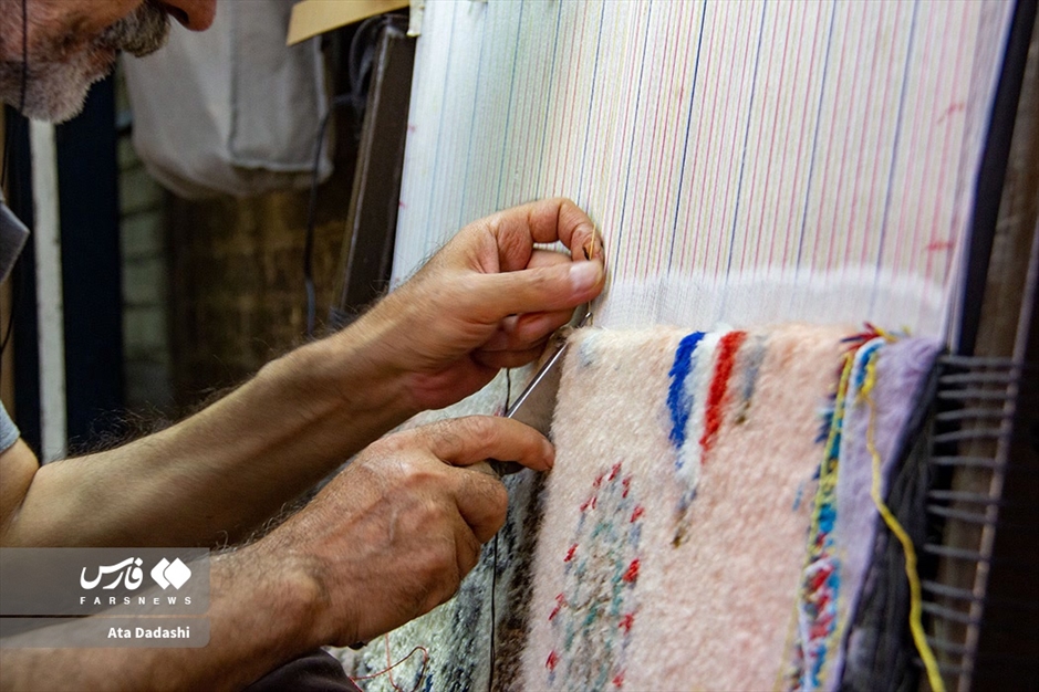 فرش‌های المپیک زیر دستان هنرمندان تبریز