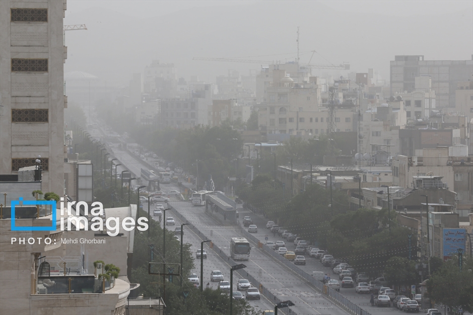 گردو غبار در مشهد