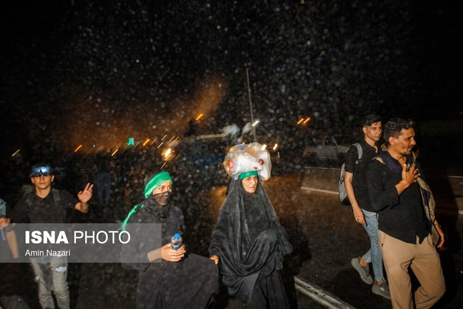 حرکت مشایه الحسین(ع) از شهرستان حمیدیه به کربلا