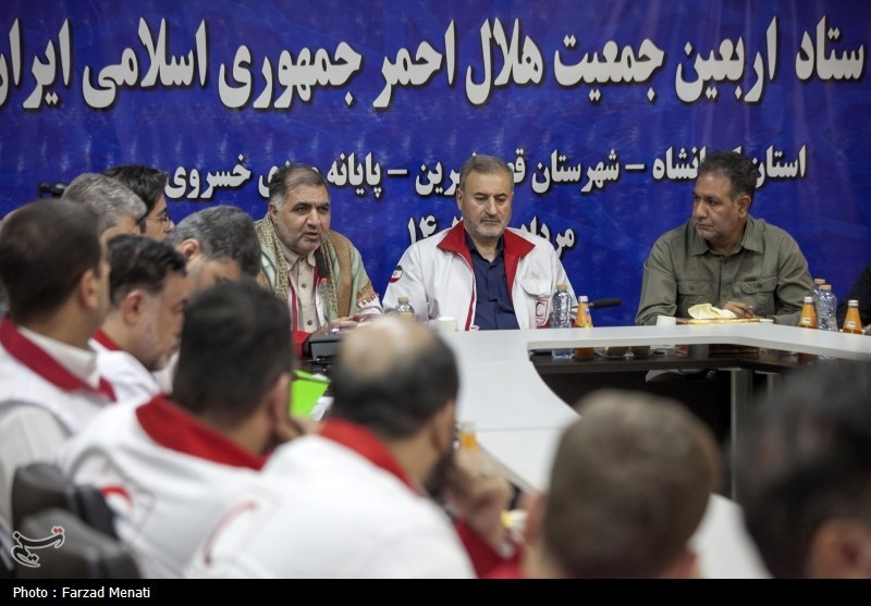 افتتاح پایگاه هلال احمر در مرز خسروی