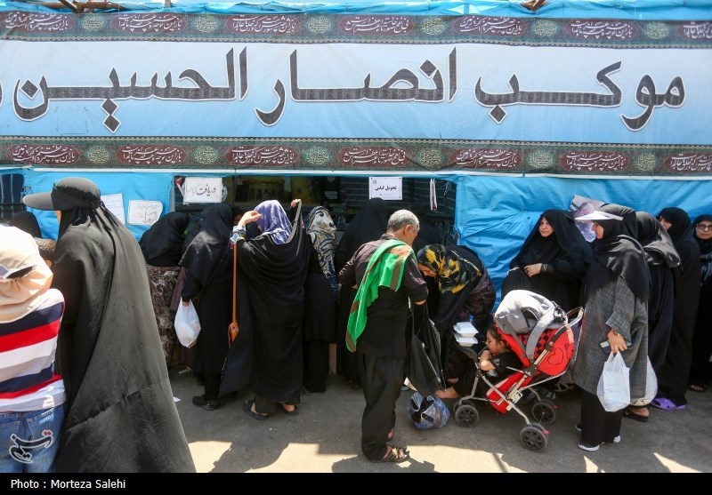 موکب شتشوی رایگان لباس زائرین اربعین حسینی - نجف اشرف