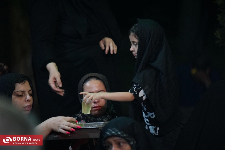 برپایی خیمه‌های عزاداری حسینی در منطقه ۱۴ تهران