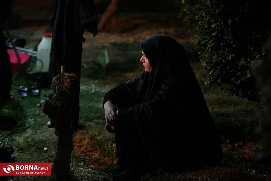 برپایی خیمه‌های عزاداری حسینی در منطقه ۱۴ تهران