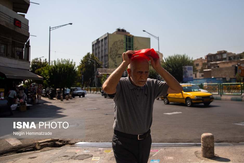 گرم‌ترین روز سال در تهران