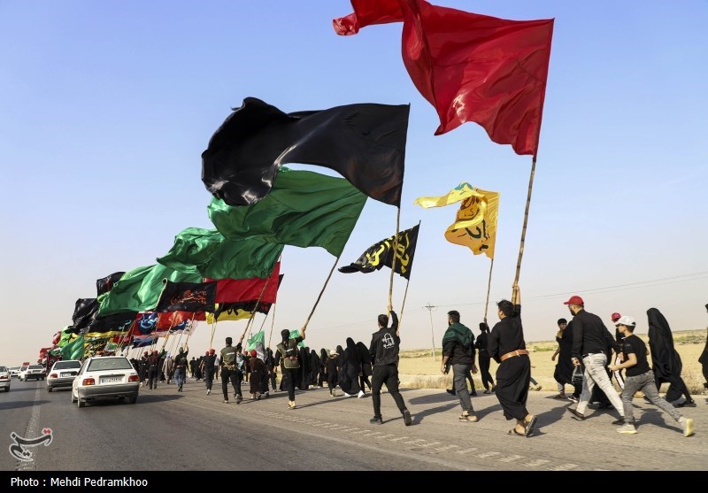 کاروان پیاده‌روی اربعین عشاق الحسین رامشیر