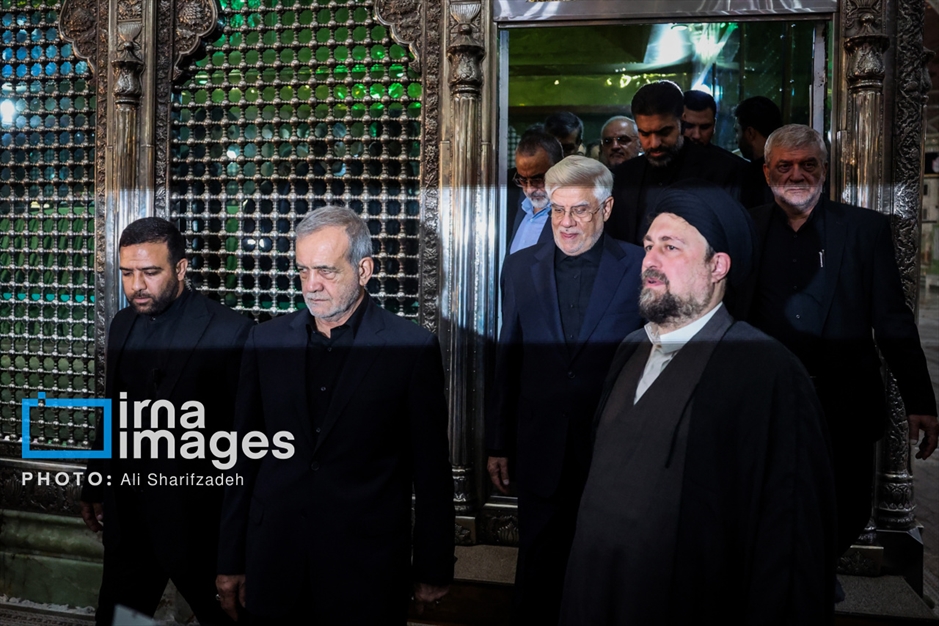 تجدید میثاق اعضای هیات دولت با آرمان‌های امام راحل (ره)