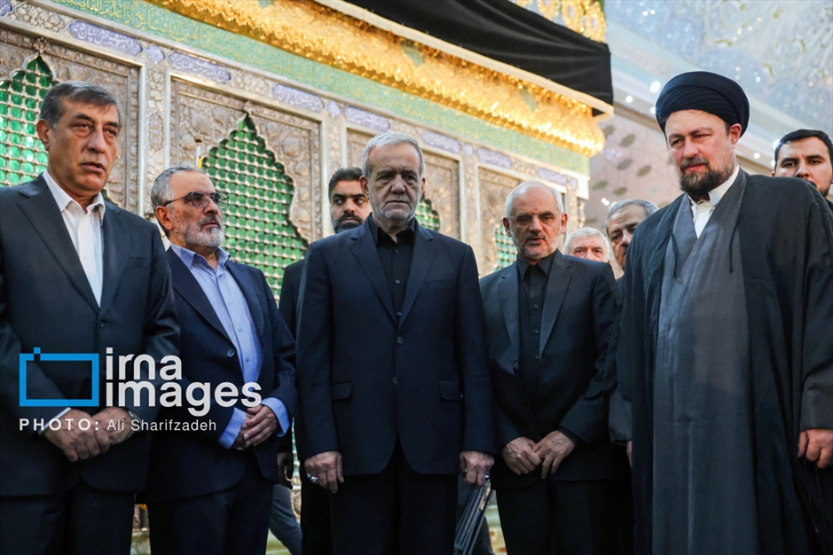 تجدید میثاق اعضای هیات دولت با آرمان‌های امام راحل (ره)