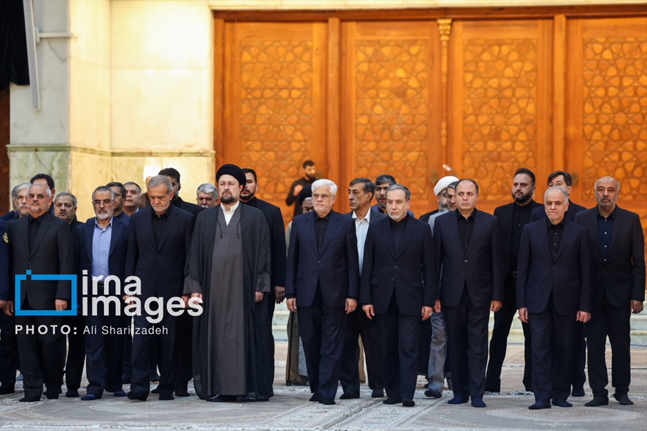 تجدید میثاق اعضای هیات دولت با آرمان‌های امام راحل (ره)