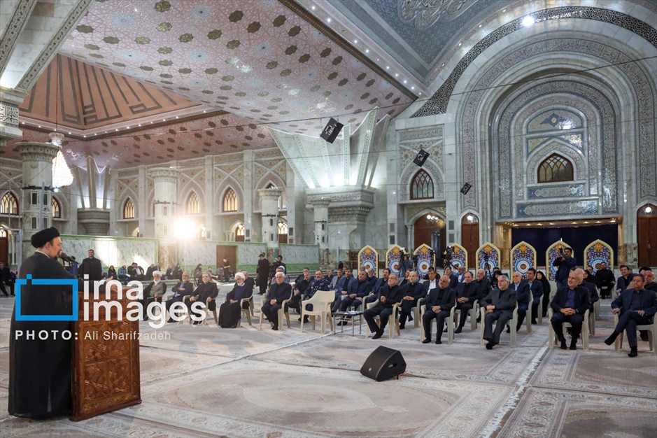 تجدید میثاق اعضای هیات دولت با آرمان‌های امام راحل (ره)