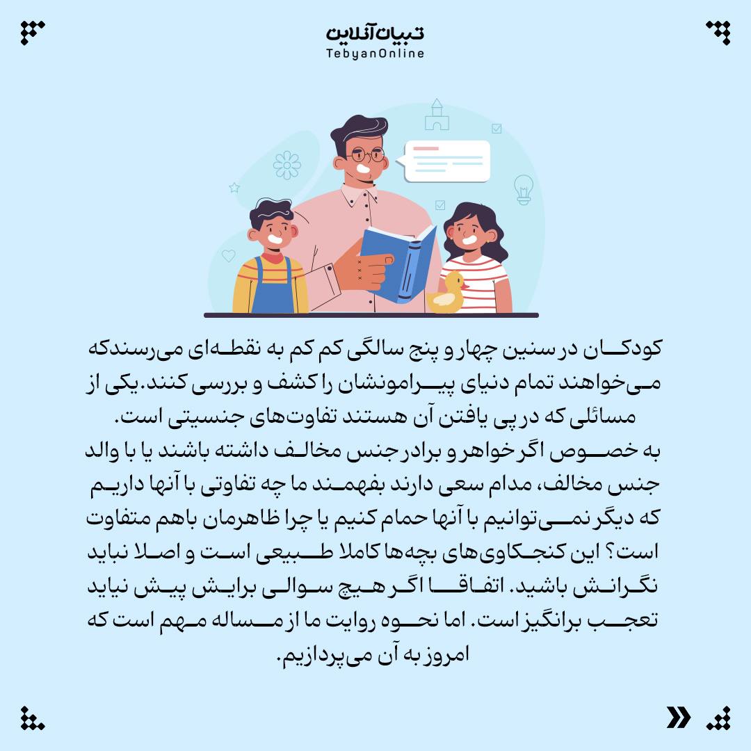  پاسخ به کنجکاوی‌های جنسی کودکان، 