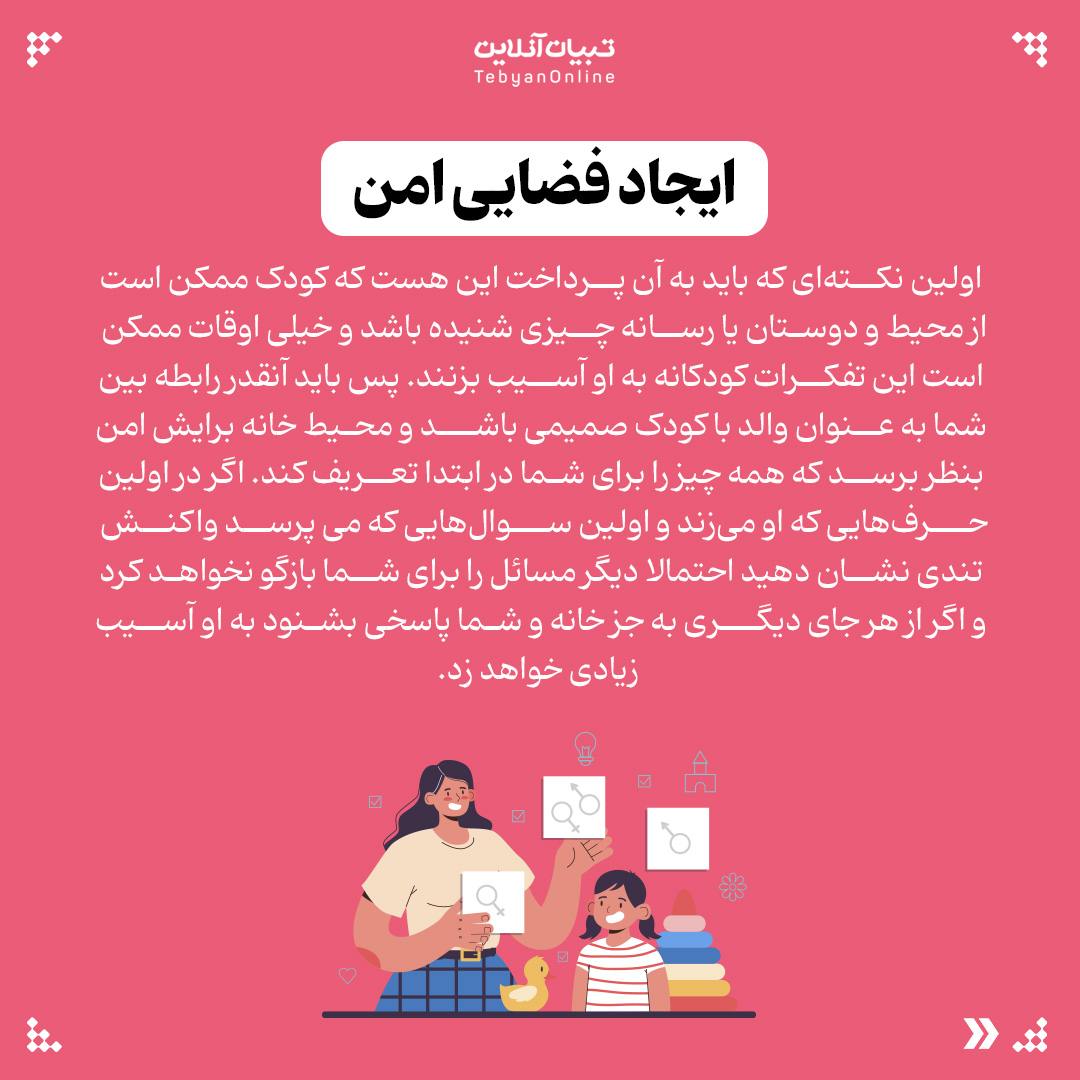  پاسخ به کنجکاوی‌های جنسی کودکان، 